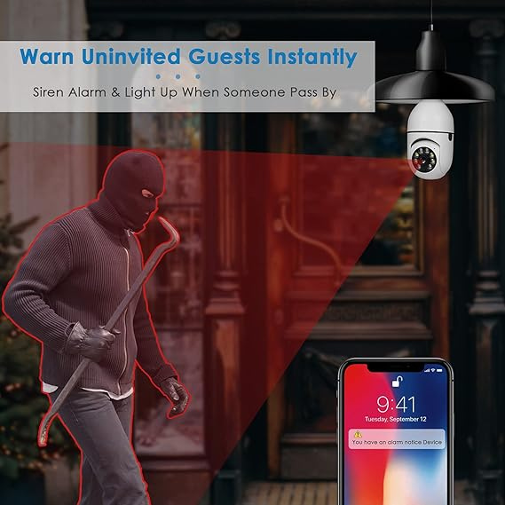 Light Bulb Camera 360º WI-FI